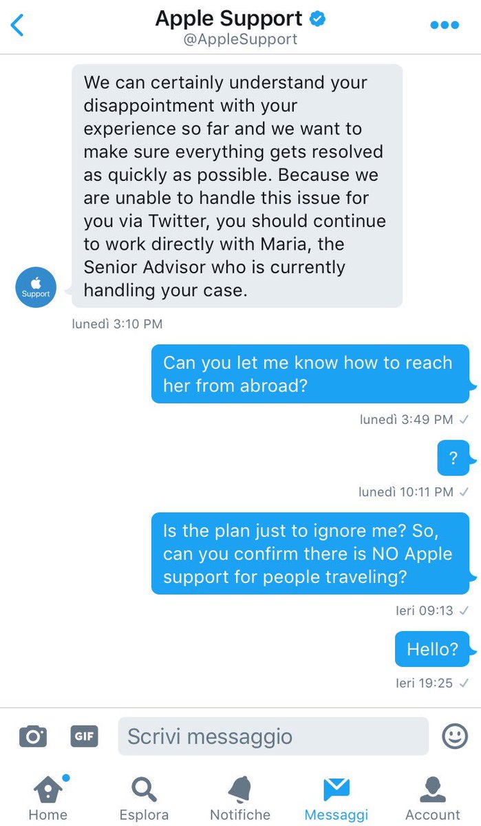 la_scalon's tweet image. @AppleSupport it feels quite #unsupportive