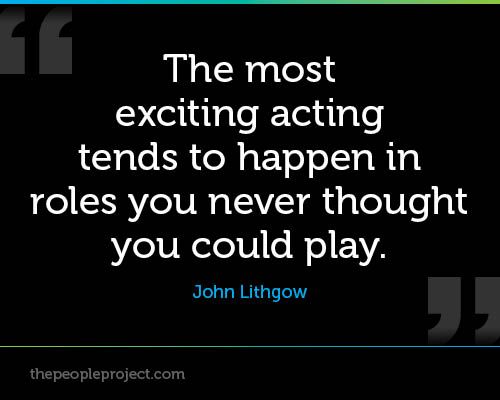 We love this! Do you agree? #wednesdaywisdom #acting #actors