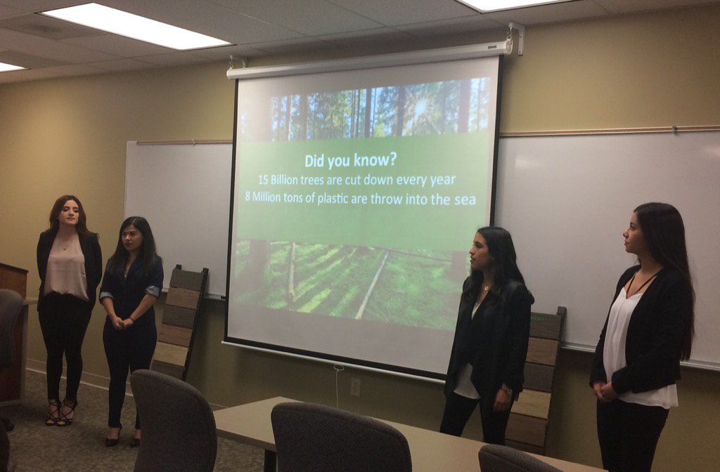 FTAsatx's tweet photo. @TecdeMonterrey students present business idea on eco friendly construction material at FTA business competition. https://t.co/Rxc0lv1ZLa