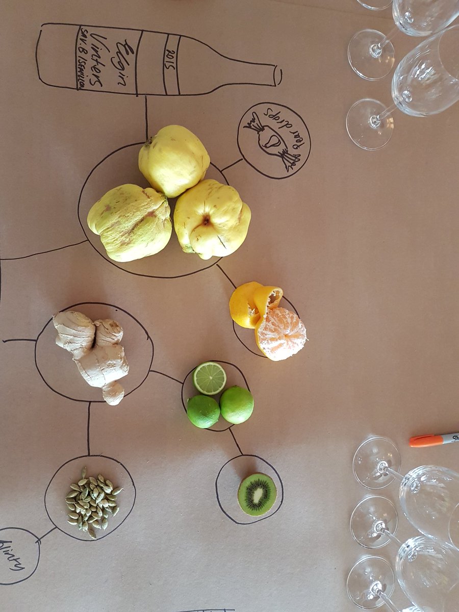 Spectacular table setting for #ElginCoolFest tasting with <a href="/WinesofElgin/">winesofelgin</a>