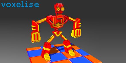 DigimaniaLtd's tweet photo. #voxels #voxelart #3dmodeling #pixelart Coming to get you! #animation https://t.co/FzCIVSRYap