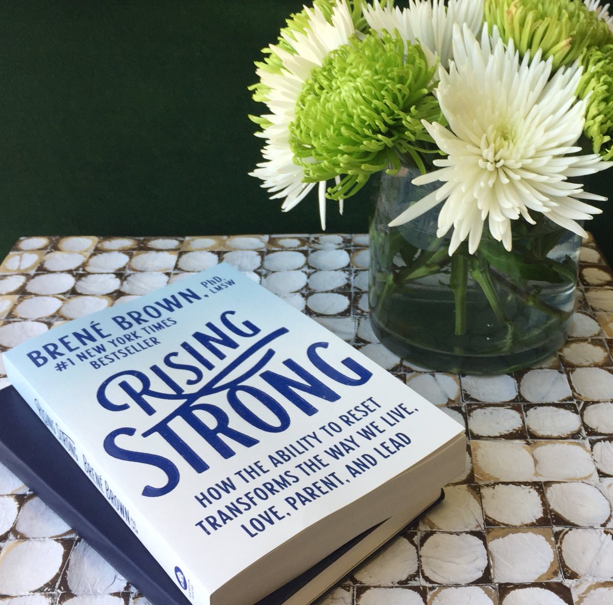 BreneBrown's tweet image. Rising Strong is now out in paperback! Let the rumble begin.