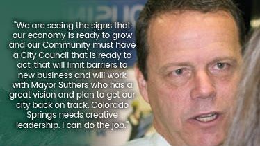 votegbasham's tweet photo. Greg Basham puts Colorado Springs first!
#COSVotes #VoteBasham #District1 https://t.co/U5n9krgL5q
