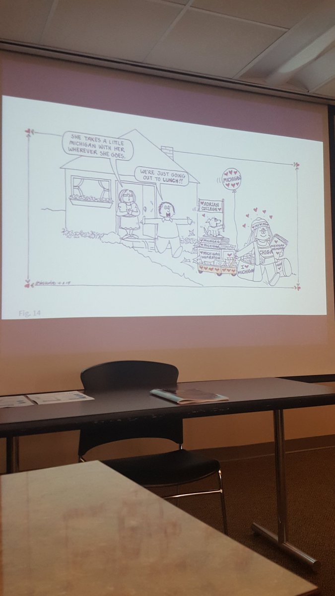 thecollegeworld's tweet photo. Custom made comic by Cathy Guisewite for AC.  #ROE17 https://t.co/EcQhr9DFJ3