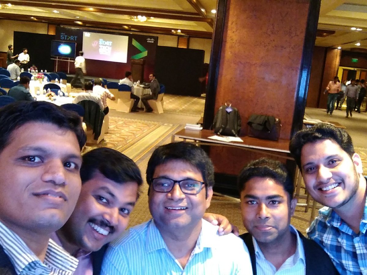 dhavalsheth06's tweet image. #CiscoSTART_TechMela  Awesome day..