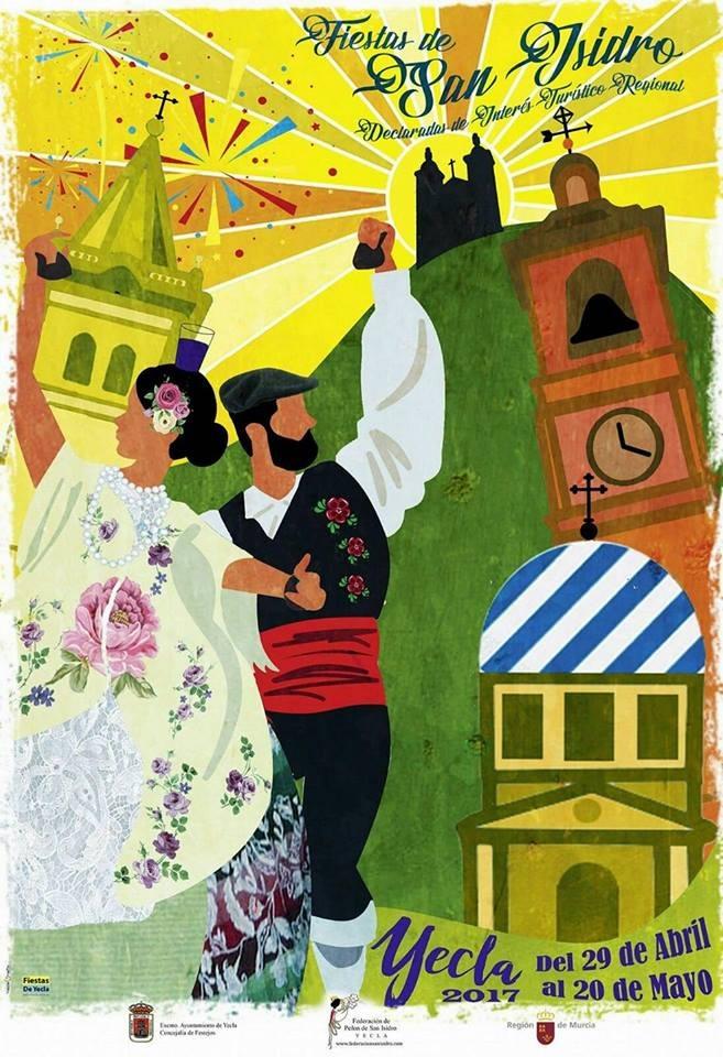 IsidricoLabrado's tweet photo. Ya tenemos cartel de las fiestas de #SanIsidroYecla https://t.co/HkYXhWaGua