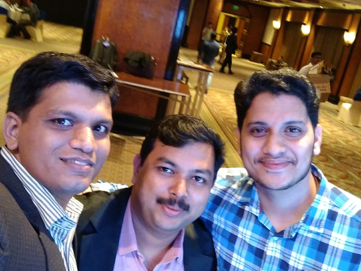 dhavalsheth06's tweet image. #CiscoSTART_TechMela Demo Team