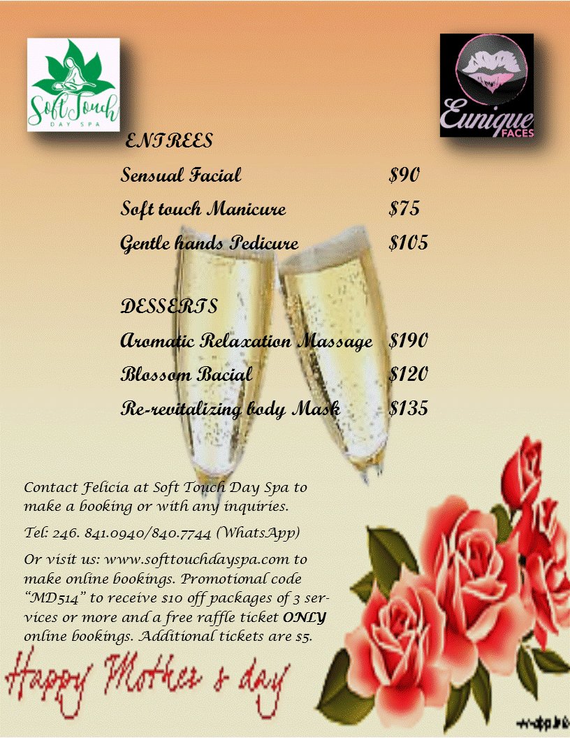 Softtouch246's tweet image. Visit us softtouchdayspa.com.