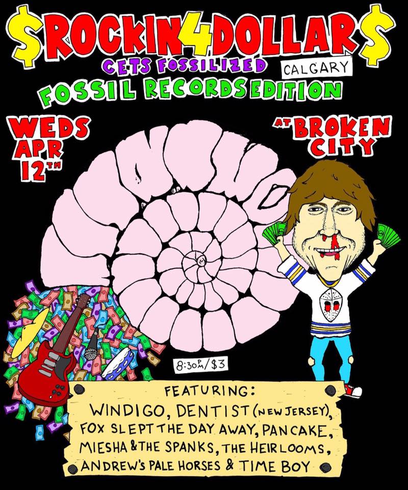 Fossil Records (@fossilrecords_) on Twitter photo IT'S OFFICIAL! Fossil Records Edition of <a href="/rock4dollarsYYC/">Rockin' 4 DollarsYYC</a> at @TheBrokenCity is happening next Wednesday! April 12th 2017 at 8:30PM 💖 IT'S OFFICIAL! Fossil Records Edition of <a href="/rock4dollarsYYC/">Rockin' 4 DollarsYYC</a> at @TheBrokenCity is happening next Wednesday! April 12th 2017 at 8:30PM 💖