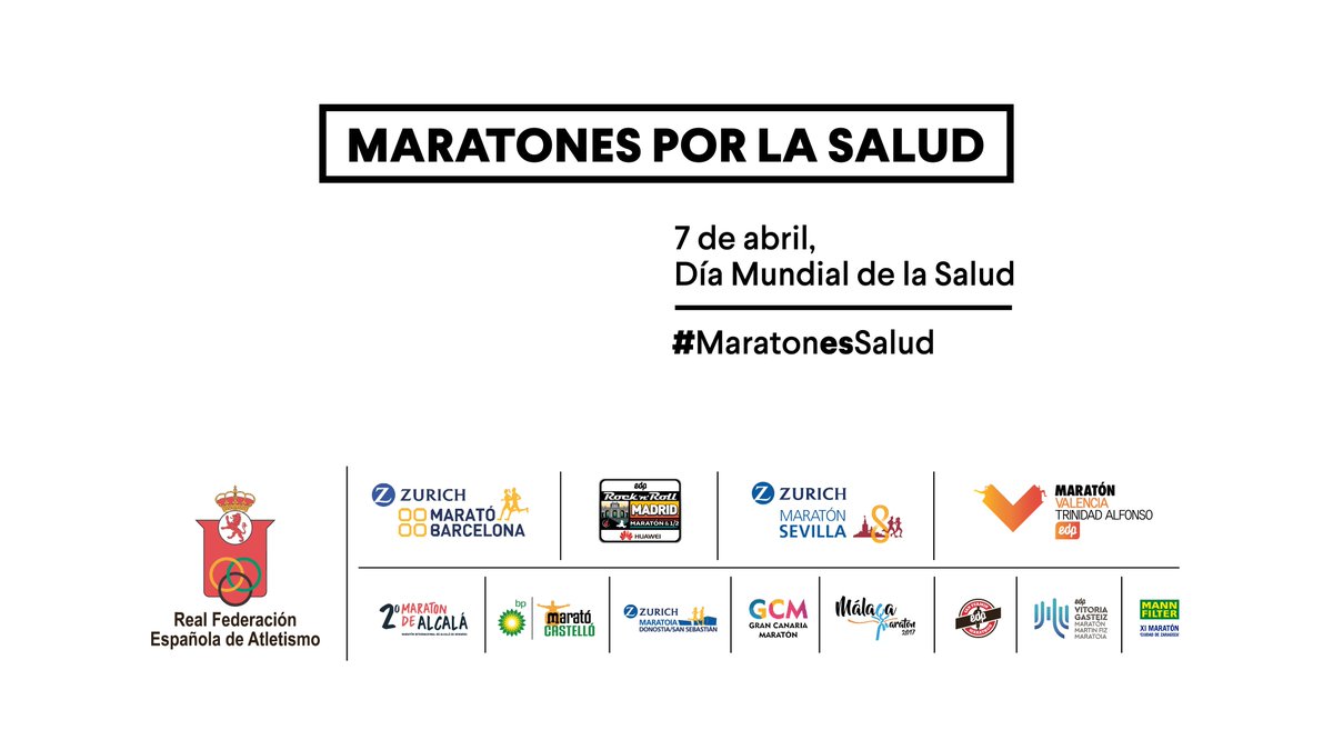 Este viernes 7 nos reunimos para lanzar un mensaje claro: correr largas distancias es saludable. bit.ly/maratonESsalud #maratonESsalud