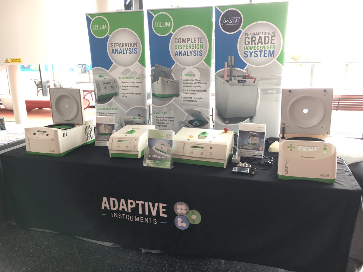 AdaptiveInst's tweet image. Take a look our @LUM_GmbH product line at #HSP50 @GreenChemYork