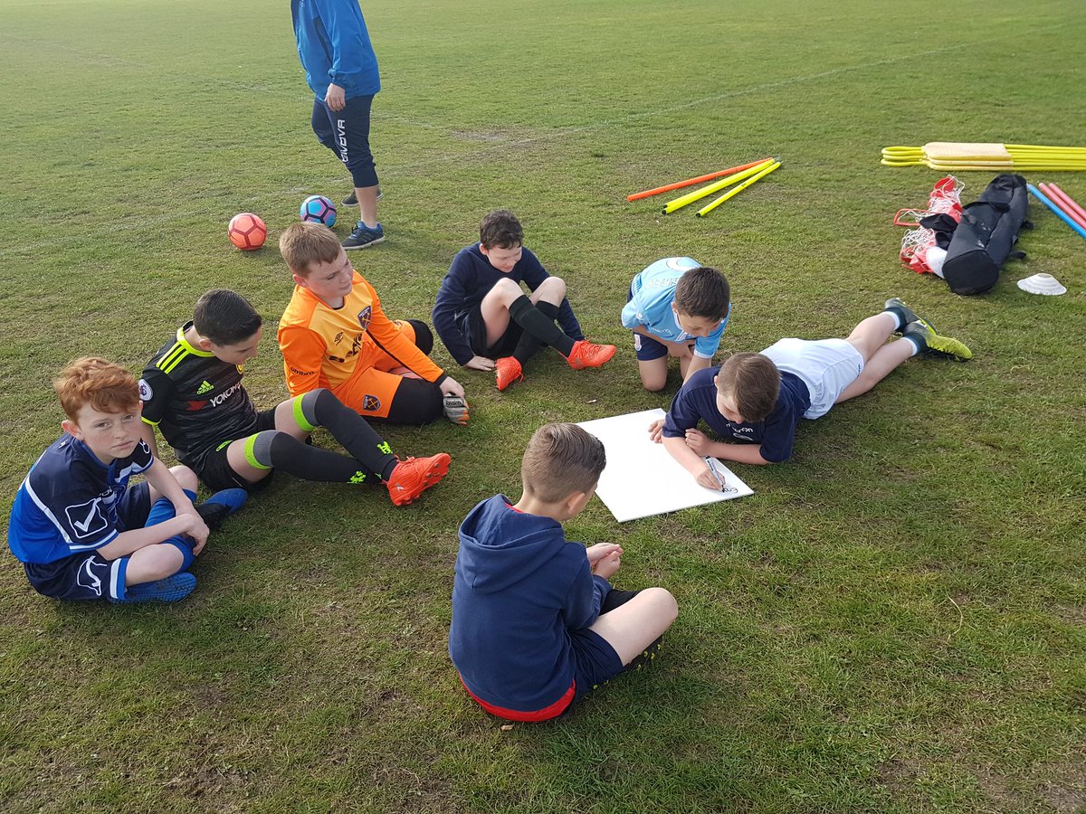 baldonsportsfc's tweet photo. @baldonsportsfc @Rb_footballA  boys in groups working on rules that we all should abide by #teamwork https://t.co/oTtzffAlNN