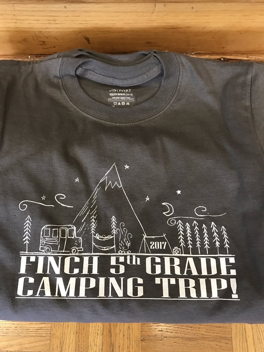 FinchFalcons1's tweet photo. Fifth grade getting ready to go camping!!! https://t.co/3c0dKqmrLV