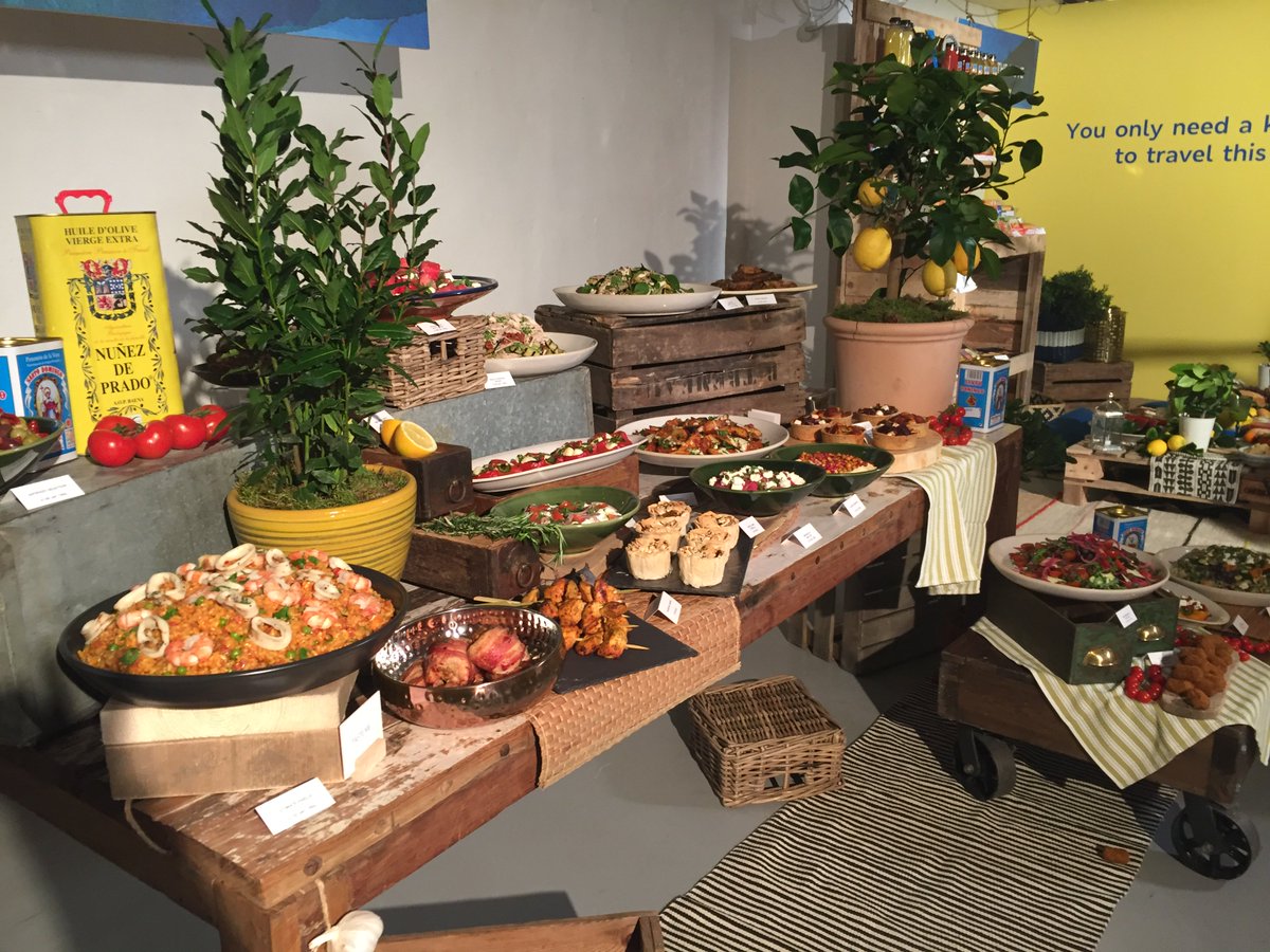 Our experiential team <a href="/ReverbEvents/">Reverb-Events</a> transformed Soho's Vinyl Factory into a Mediterranean adventure to launch the M&amp;S Summer Range