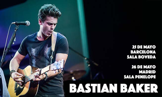 El joven cantante Bastian Baker actuará en Madrid convertido en toda una figura a nivel europeo. Entradas aquí: bit.ly/2oIFIg9