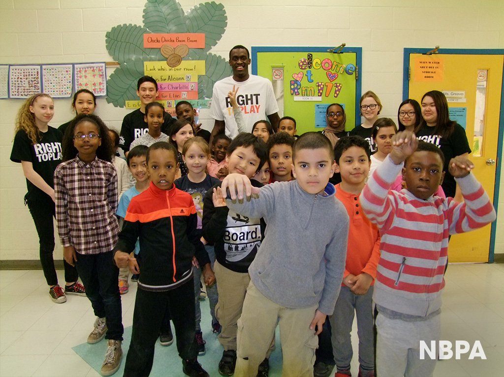 TheNBPA's tweet photo. Cameroon to Canada

Pascal Siakam (@PSkills43), Newest Ambassador of 'Right To Play,' on His Journey and Rookie Year https://t.co/SpN7Pz5Kkb https://t.co/RUj303WOVT
