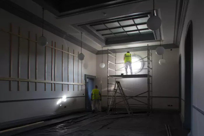 ZachWardWords's tweet image. PICTURES: Work at Diss’s famous Corn Hall coming to an end as reopening date is set #NFKLive #SFKLive dissexpress.co.uk/news/pictures-…