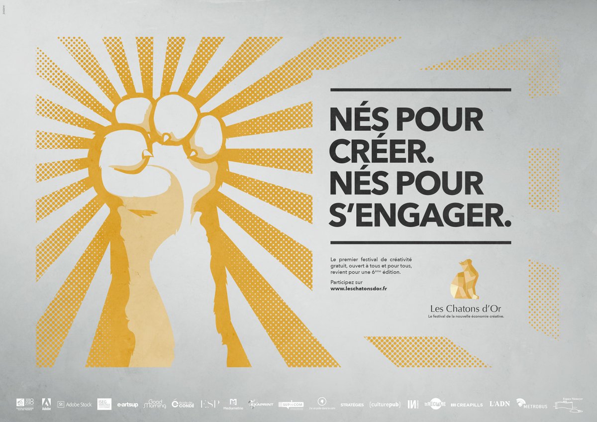 Chatonsdor's tweet photo. Prêts à s'engager pour cette nouvelle édition des Chatons d'Or ?
https://t.co/RaG6Fn2spe https://t.co/a8CiHbGn9a
