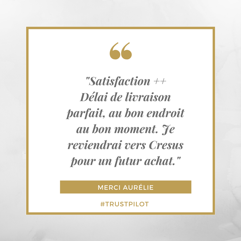 Cresusmontres's tweet image. #Paroledeclient merci pour ce nouvel avis et pour votre fidélité :)