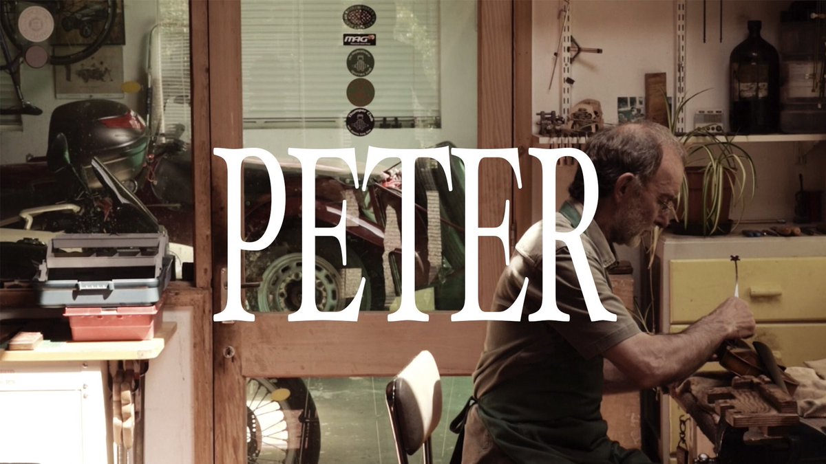 FilmDevourSFF's tweet photo. A short biopic now about 'PETER BOARDMAN - VIOLIN MAKER'
by David Moody #Devour22 #shortfilm #Documentary #music https://t.co/Lm26YEfkLY