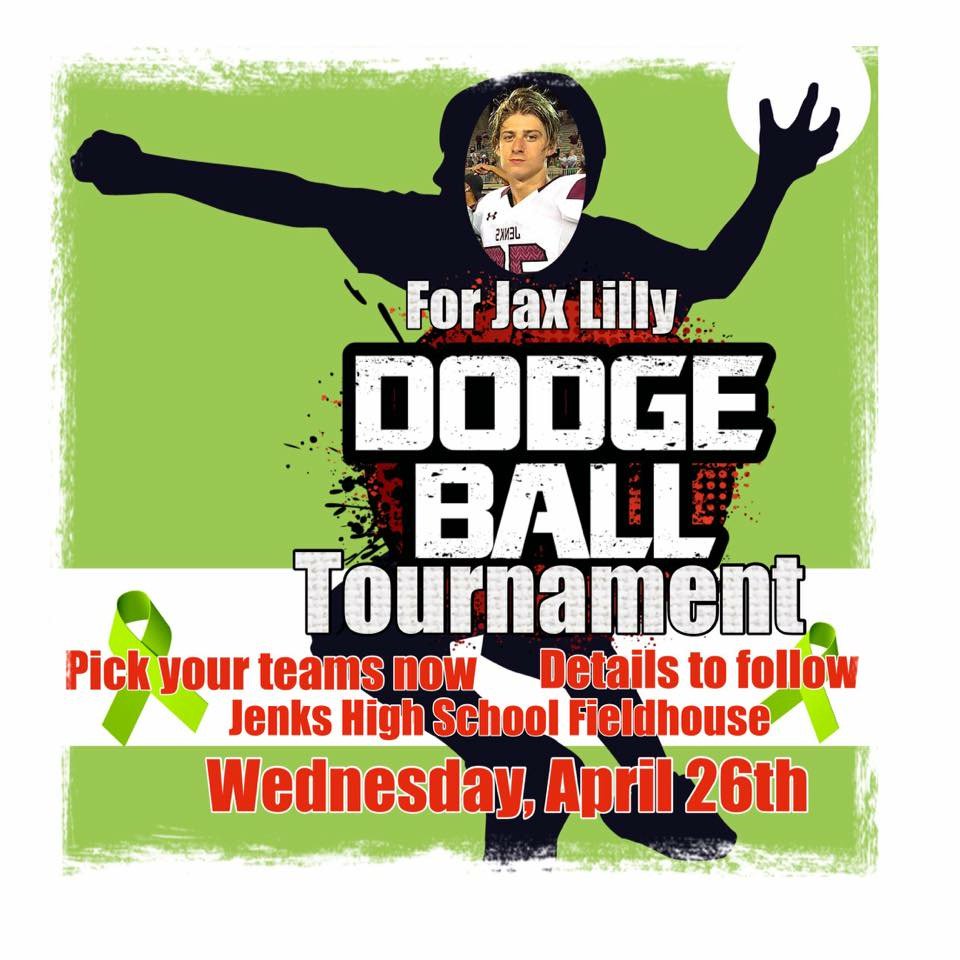 DODGE OUR CAUSE for @jacksontoddl 🤾🏼‍♂️4/26 at the Field House.  Registration forms in the couseling office 4/6 10 per team. $25 per person