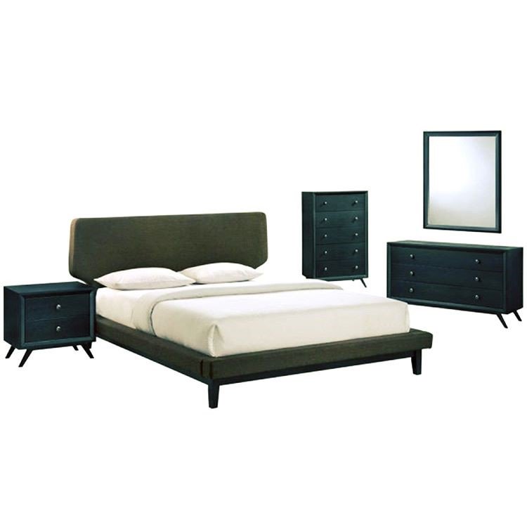 TheClassyHome's tweet photo. Bethany #Modern #Black #Brown #MDF 5pc Queen #MasterBedroom Set By #Modway #Furniture Shop Now 
https://t.co/6rsi34CswT https://t.co/38kF95Pkly