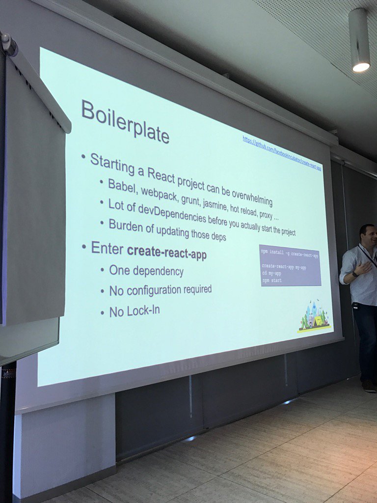 Monica85Rodrig's tweet image. Oh yeah you can create a react app very quickly, It is amazing :) #MSOSCamp @cguedes