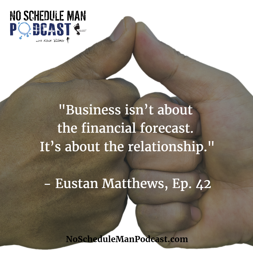 NoScheduleMan's tweet photo. "Business isn't about the financial forecast. It's about people."

- @eustanmatthews, NSM Podcast Ep 42

Show link: https://t.co/g9fhHPSrEM https://t.co/XmRuvbk417