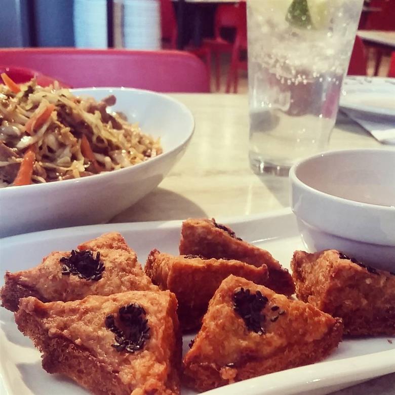 PearlAsianCLE's tweet photo. It's a mu shu and shrimp toast kind of day. What's your favorite #HappyHour #smallplate? https://t.co/V3ZYs2Hh5g