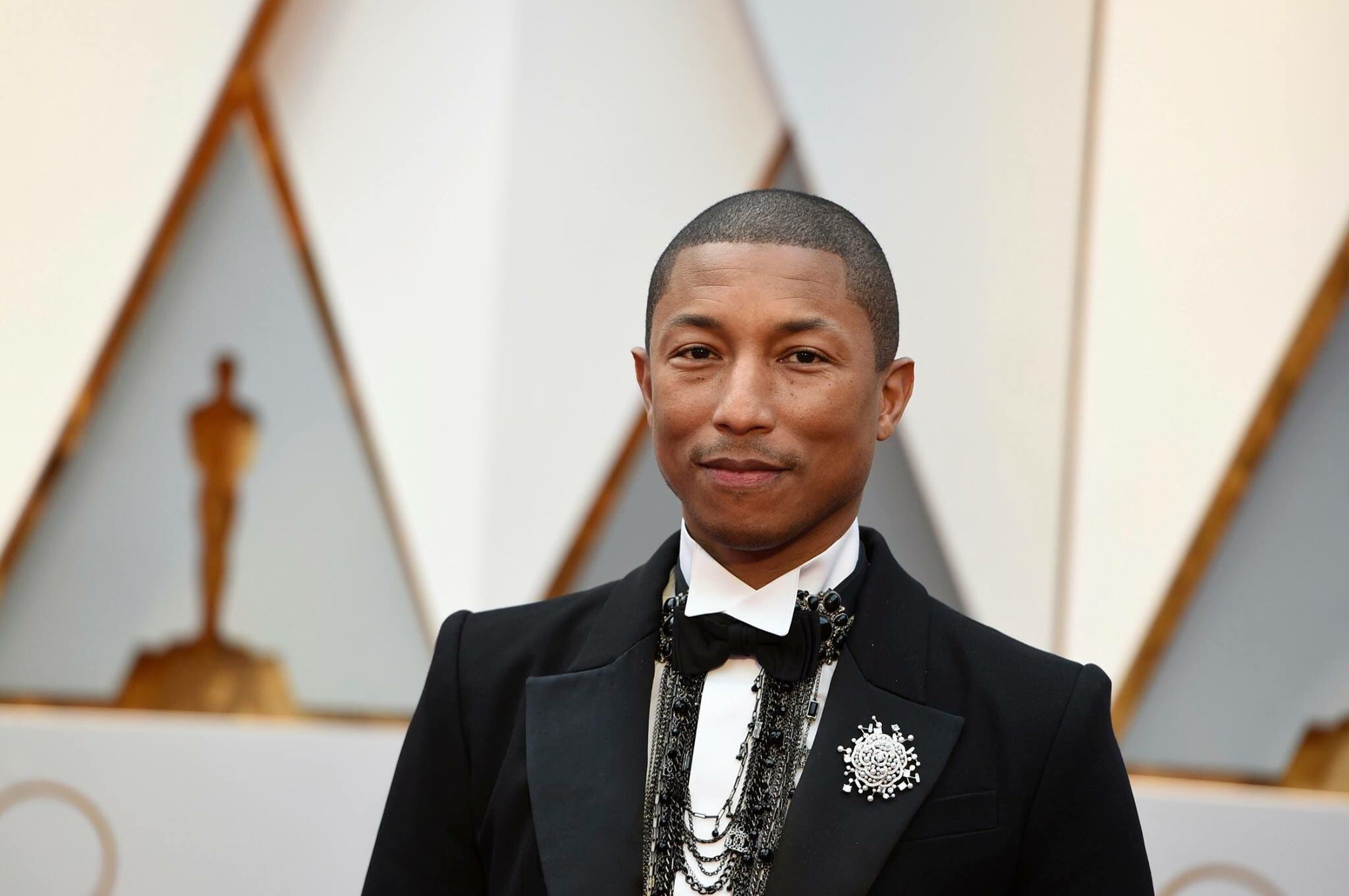 Happy Birthday to Grammy-winning producer, songwriter, and artist Pharrell Williams. He turns 44 today. 