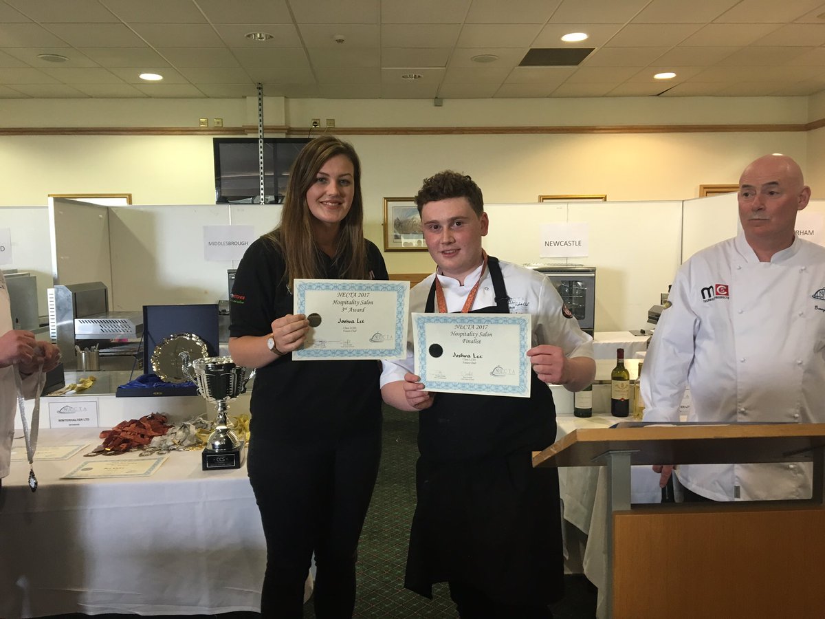 NectaFutureChef's tweet photo. Your runners up are @B3n_Whit3 in 2nd place @mbrocollege &amp; Josh Lee from @leedscitycoll 3rd. Huge congrats to you both! #nectafuturechef https://t.co/SrHOISIyzJ