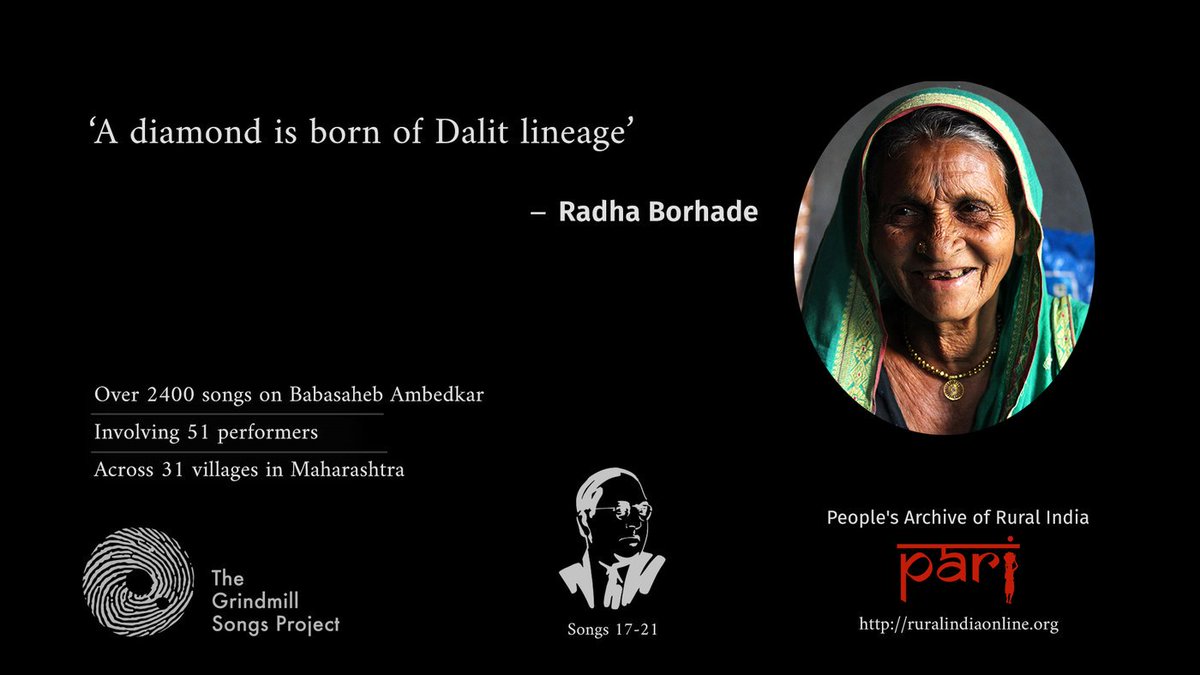 NamitaWaikar's tweet photo. 1st story in Ambedkar series of GrindmillSongsProject @PARInetwork https://t.co/tD7xA0rRSu  
In APRIL Women sing songs on Babasaheb Ambedkar https://t.co/Ab0OZA3IGr