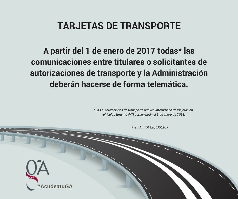 Tarjetas de transporte. #AcudeatugA