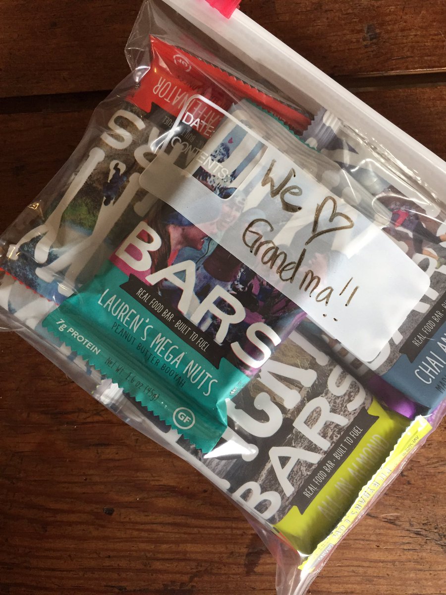 mommytrack1's tweet photo. Sending GrandmaTrack to NZ for a month stocked with #PickyBar ...but we're keeping all the Fudge Nuts. @pickybars #lifepoints #BonVoyage https://t.co/fGqglTGx8u