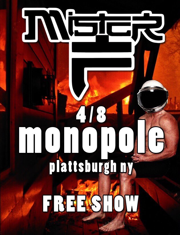 SAT 4/8 we will be at #monopole in #plattsburgh #ny for a latenight rager after <a href="/RuLucidNY/">Ru Lucid</a> afternoon party at <a href="/SkiWhiteface/">Whiteface Mountain</a> #misterfyourself