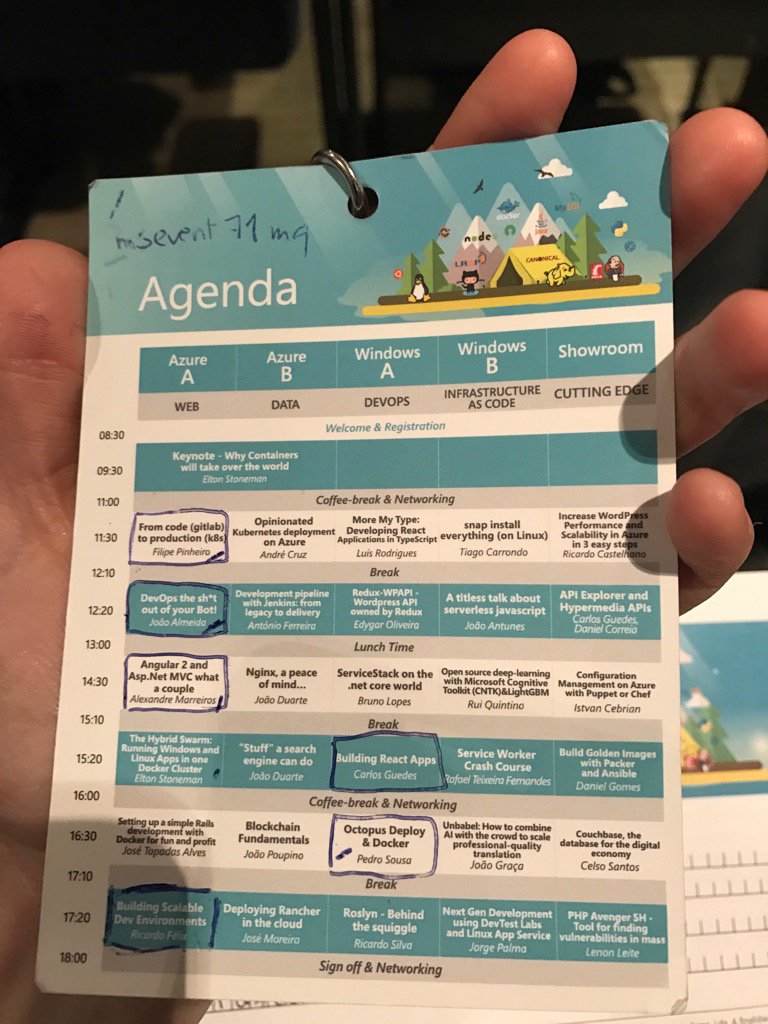 Monica85Rodrig's tweet image. Great event! Here my sessions :) see you soon #MSOSCamp