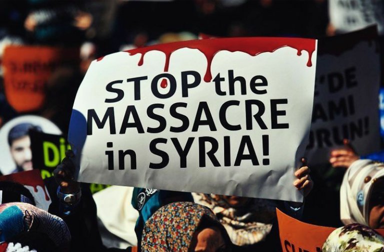 AngieRoseMaria1's tweet photo. when kids are killed for nothing😧 that is when the emotions die!
If this is humane than I opt for not being a human anymore #SyriaGasAttack https://t.co/ZDCD53QTIA