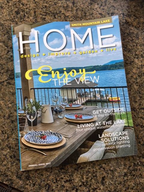 My newest project is now in racks around #SmithMountainLake. Check it out! smlhomemagazine.com