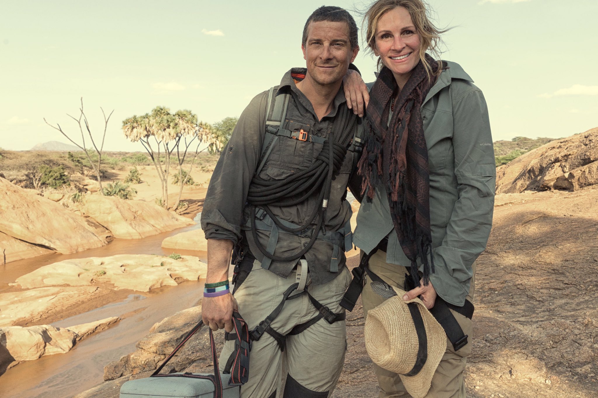 Bear Grylls on Twitter: "Such an amazing mission with #JuliaRoberts for a  very special #RunningWild to support #RedNoseDay! May 25th at 9/8c on @NBC…  https://t.co/axiHhuSmxM"