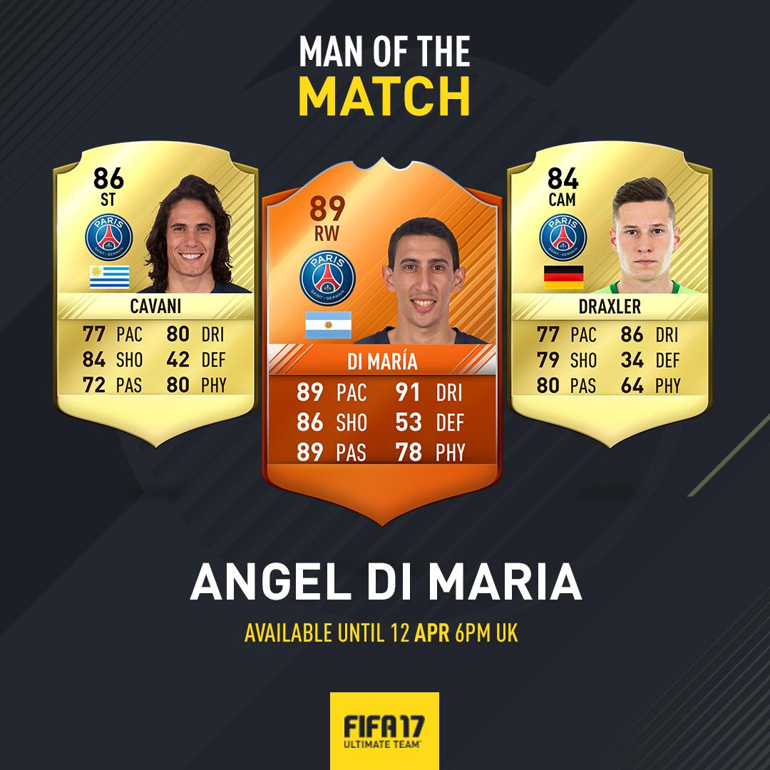 FIFA 17 Man of the Match - Complete List of FUT MOTM Orange Cards