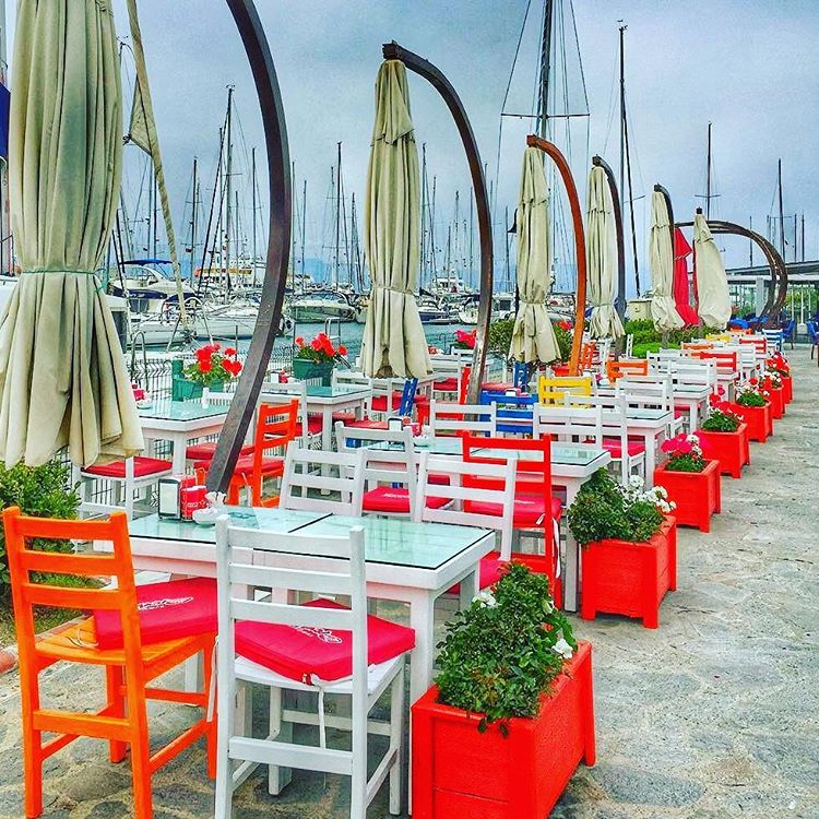 Çeşme Marina'dan bir görüntü..