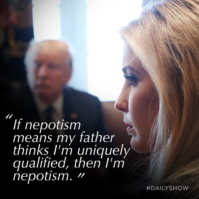 TheDailyShow's tweet image. #Ivanktionary