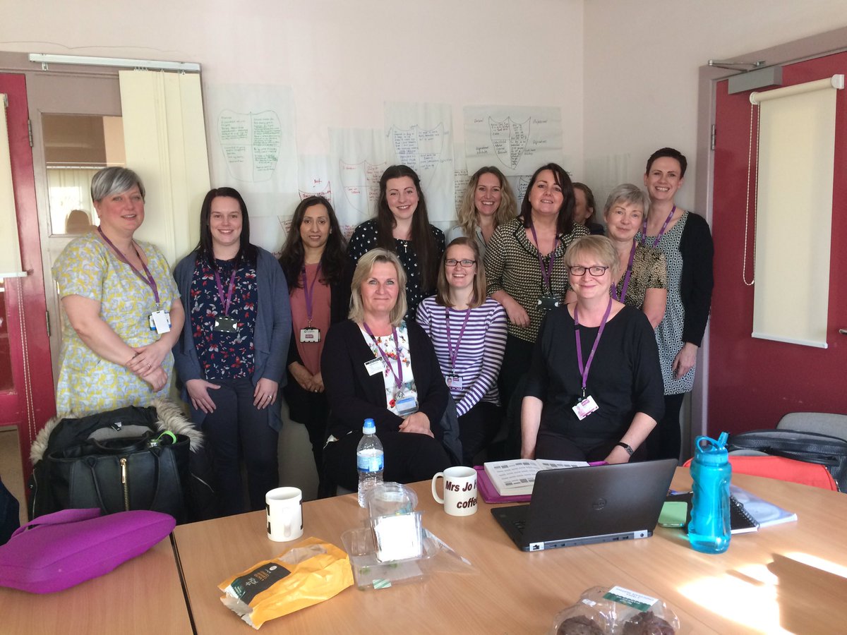 Locala_SN's tweet photo. Meet the new Almondbury and Dalton 0-19 team! Enjoying their first team meeting and getting to know each other. https://t.co/BgVAmtbXi4