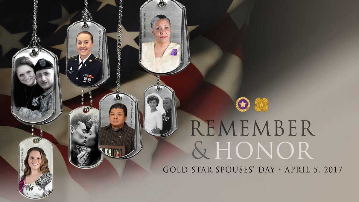 No one has given more to our nation than the families of the fallen. Our #GoldStarSpouses will always be a part of our #ArmyFamily.
