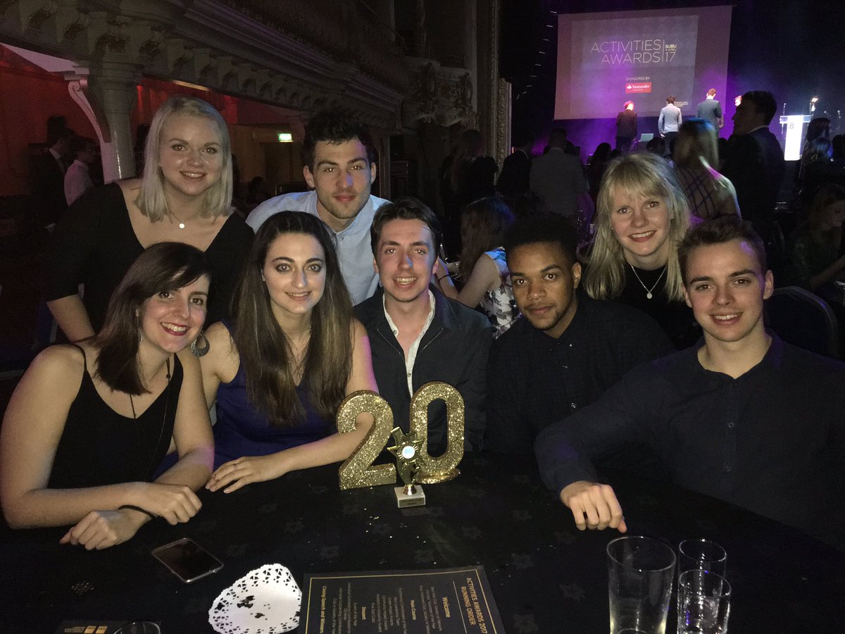 Thank you <a href="/SUBUBournemouth/">Students' Union at Bournemouth University</a> for a great night at the award show, and to the club well done for putting in the effort to become a 5 star club!