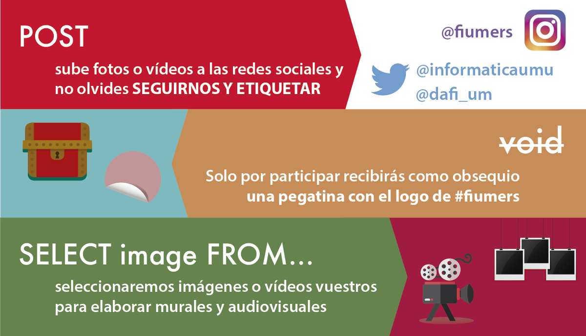 informaticaumu's tweet photo. Hoy desvelamos parte del secreto. Invitamos a todos los #fiumers a conocer la iniciativa y a participar. Si eres #fiumer queremos verte. https://t.co/O3dwqddU2T