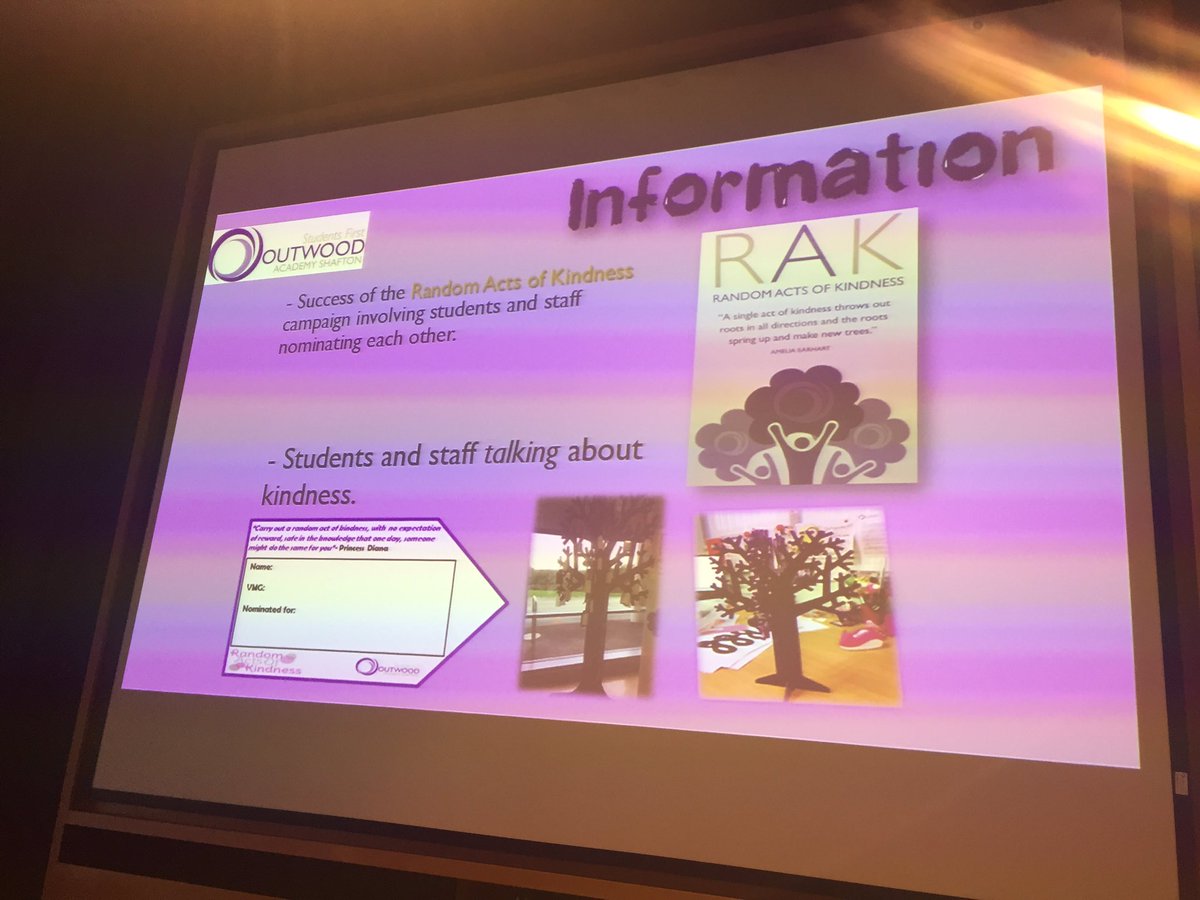 juliefslater's tweet photo. If this isn't putting students & staff first then I don't know what is. Students rewarding staff for great t&l #OGATeachMeet https://t.co/83Q4PF64vw