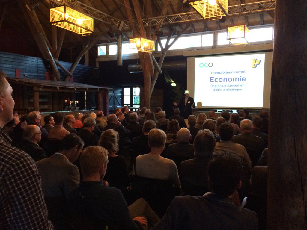 Volle bak bij Watergoed! Themabijeenkomst Economie door VVD/OCO