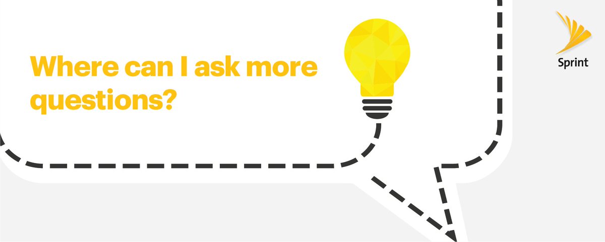 SprintBroussard's tweet photo. The Sprint Online Community is where you can ask and answer
questions with other Sprint customers. Visit a store for more details. https://t.co/jspgI9huDU