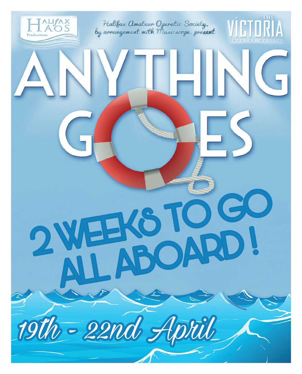 Go on, get yourself some tickets from the <a href="/VicTheatre/">Victoria Theatre Hx</a> Box Office: 01422 351158 :)